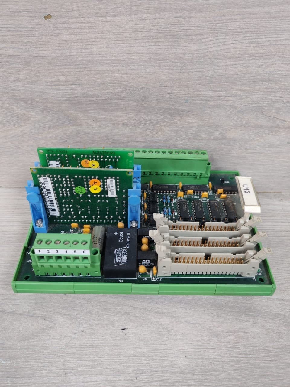 PHOENIX CONTACT 37960309 REV.D TERMINAL BOARD SERIAL SWITCH MODULE