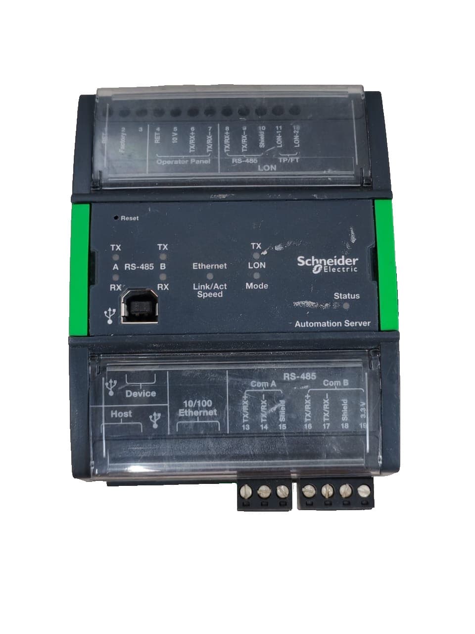 Schneider Electric AS Automation Server SXWAUTSVR10001 w/ TB-AS-W1 Terminal Base