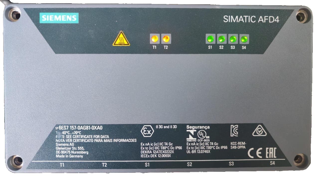 SIEMENS SIMATIC AFD4 6ES7 157-0AG81-0XA0 ACTIVE FIELD DISTRIBUTOR