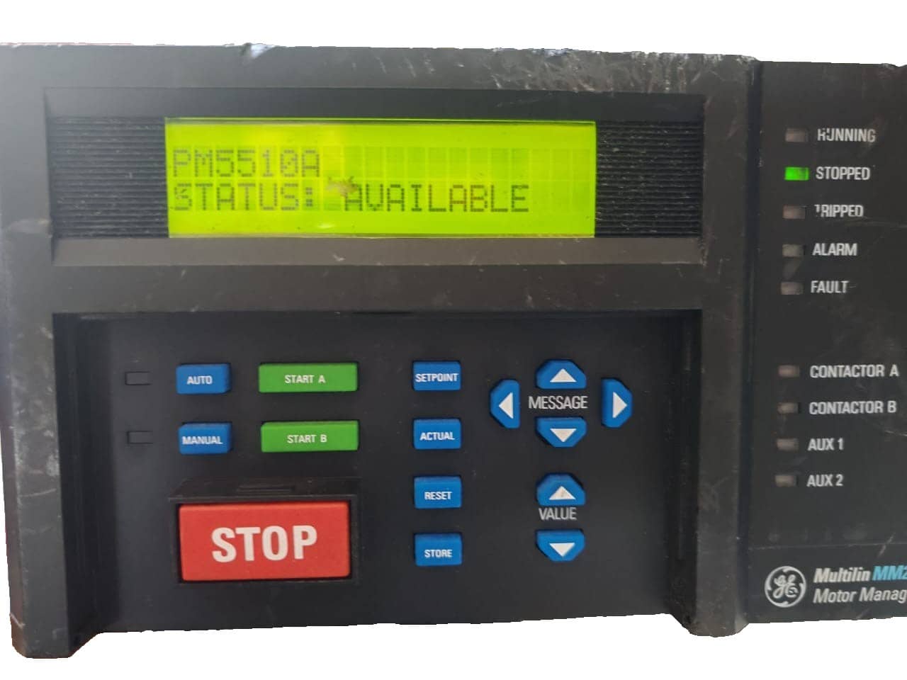 GE MM2 SMMII-PD-520-240 F/W:63E492C4.000 240 VAC MOTOR MANAGER II TRIED & TESTED