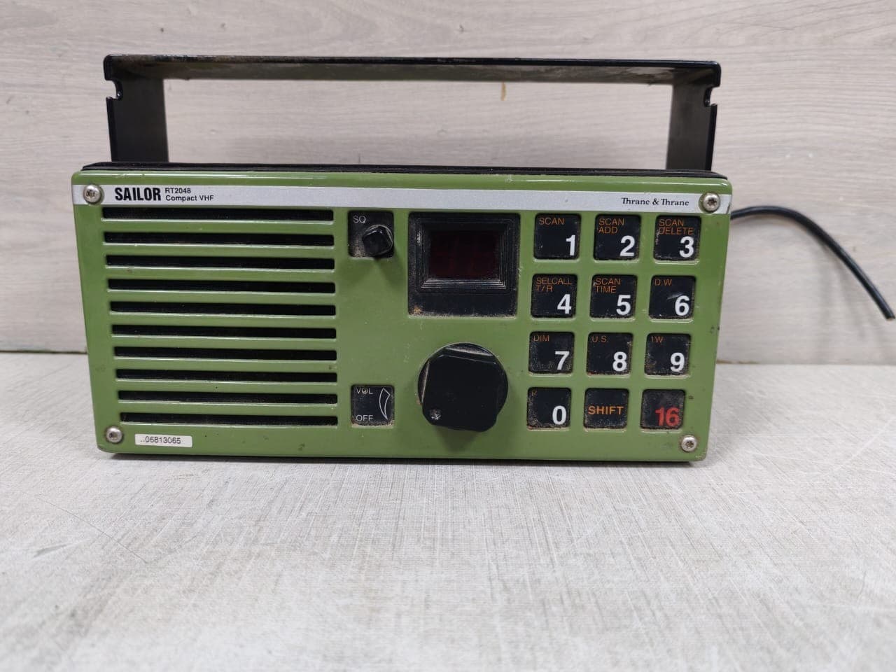 SAILOR RT2048 COMPACT VHF MARINE RADIO WITHOUT TELEPHONE HANDSET