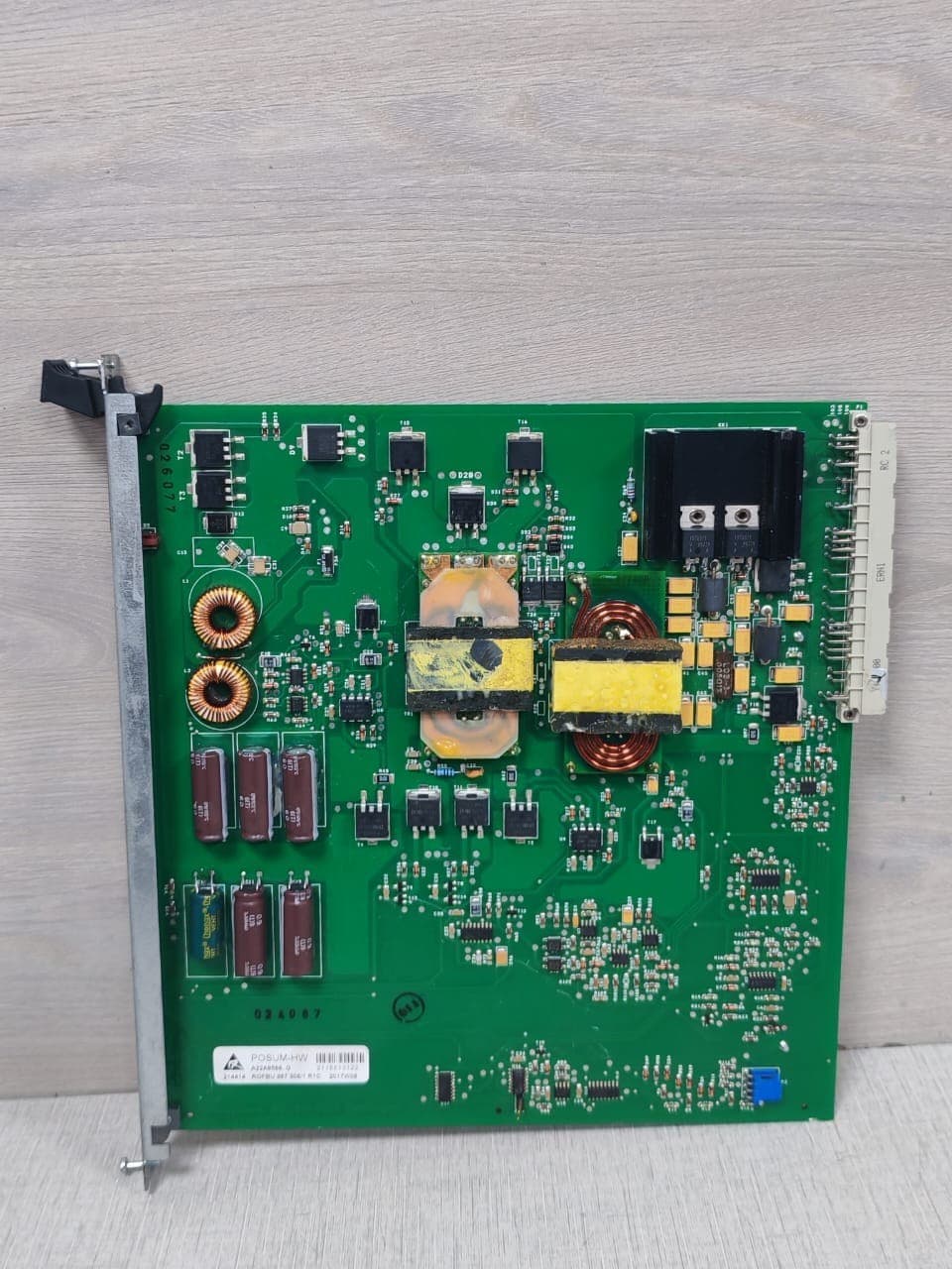 ABB COZBU 110 306/1 R1B 2017W08 POSUM Interface Card -Broken Terminal Connector