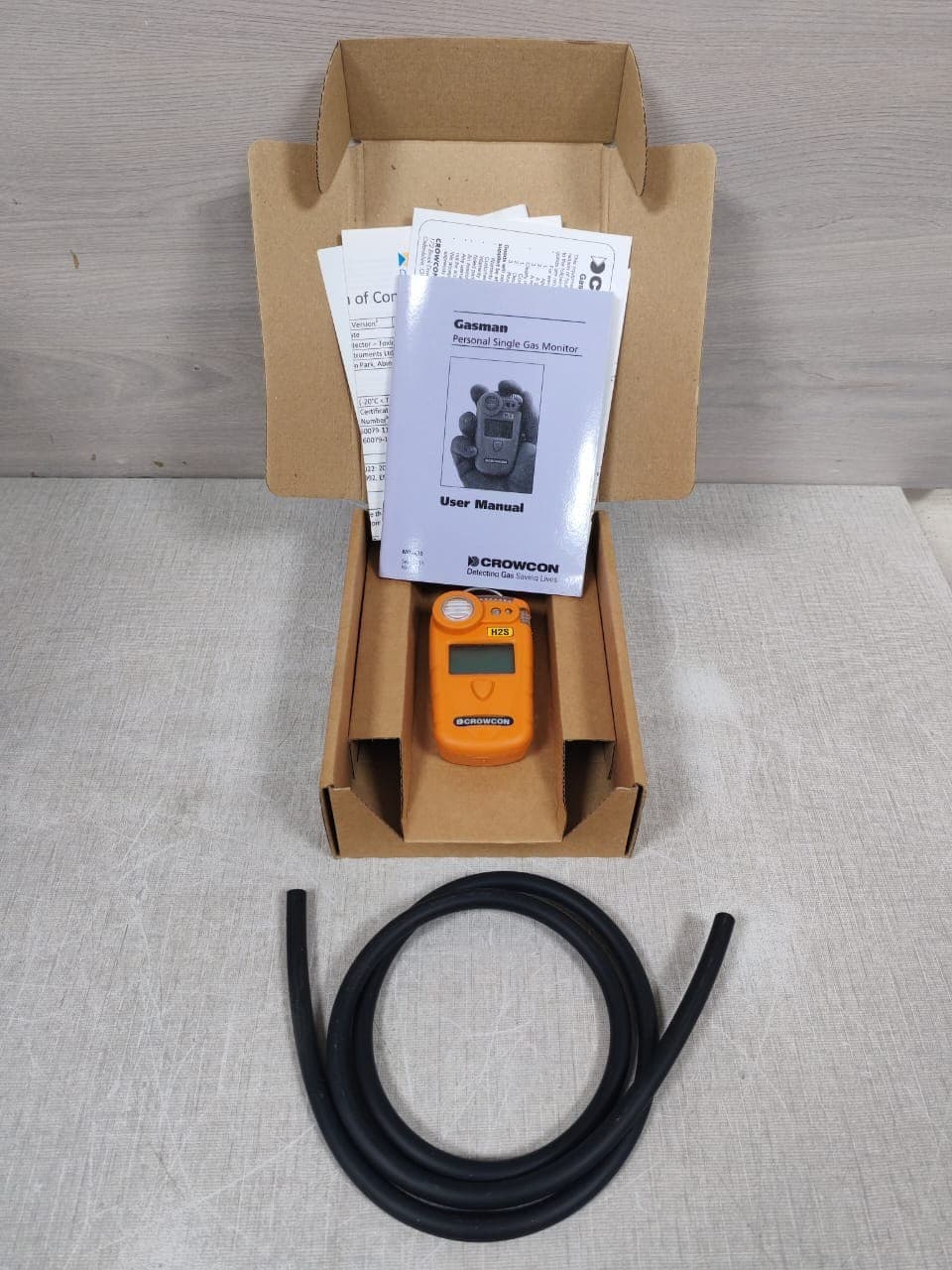 CROWCON GS-AI-B-001 G GASMAN PORTABLE GAS DETECTOR -Without Flow Cap