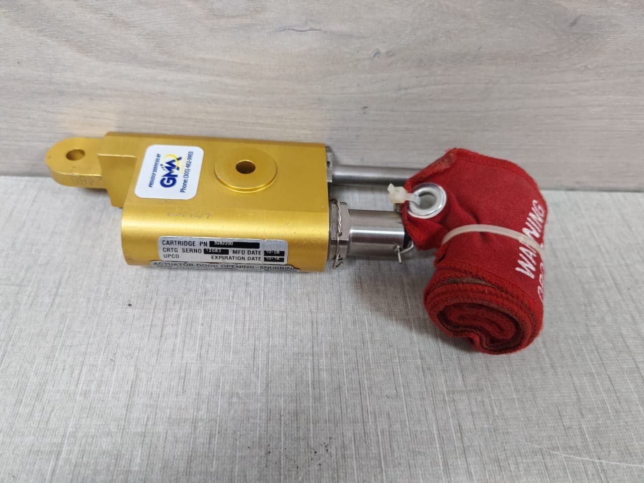 GMA PN 5262100 ACTUATOR DOOR OPENING / SNUBBING