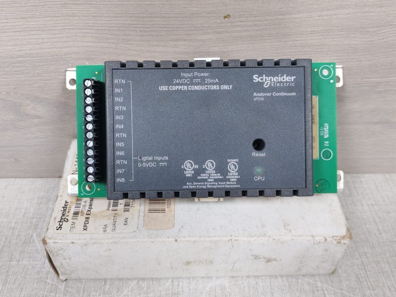 Schneider Electric XPDI8-A Andover Continuum XPDI8 Expansion Module