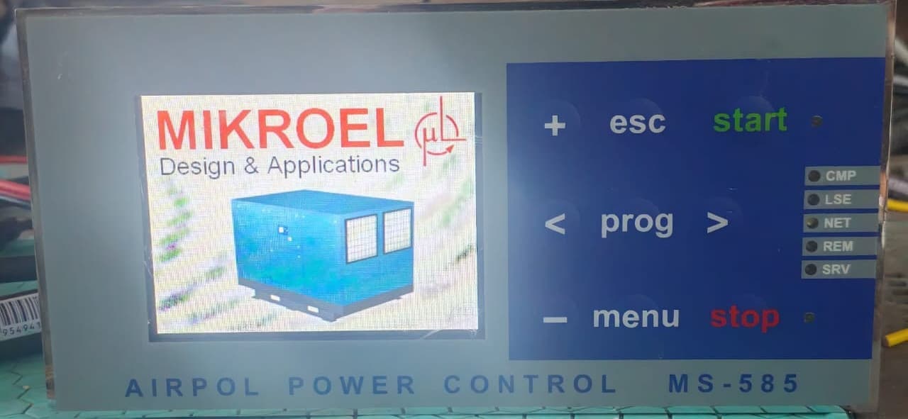 MIKROEL MS-585 V1.4.7 AIRPOL POWER CONTROL PANEL