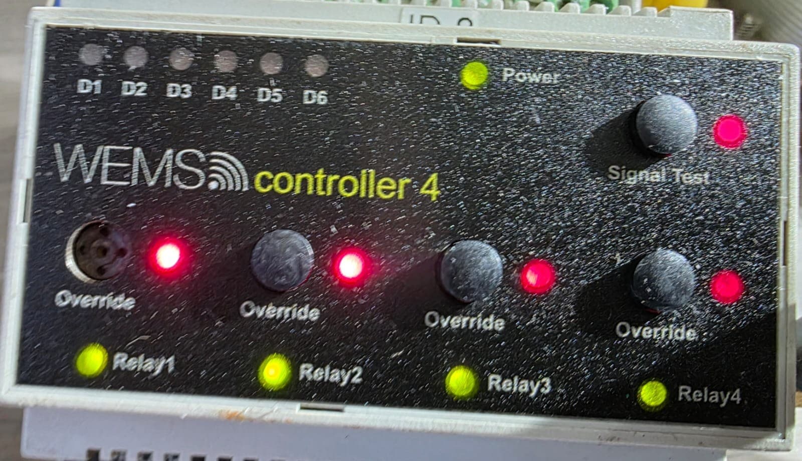 WEMS CONTROLLER 4 ASD07N4 MODULE 12VDC - TRIED & TESTED