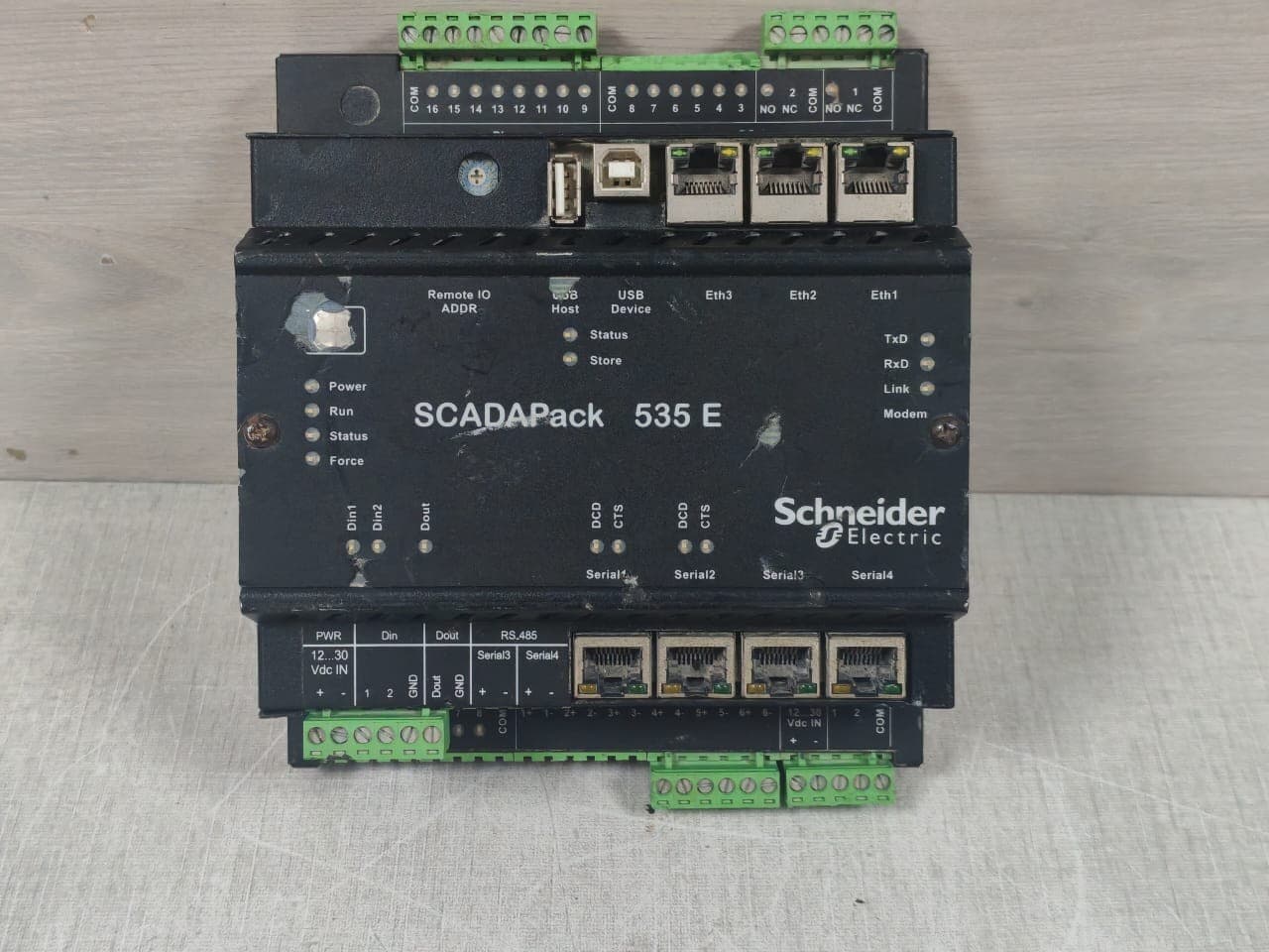 SCHNEIDER ELECTRIC SCADAPack 535E TBUP535-EA56-AB00S SMART RTU