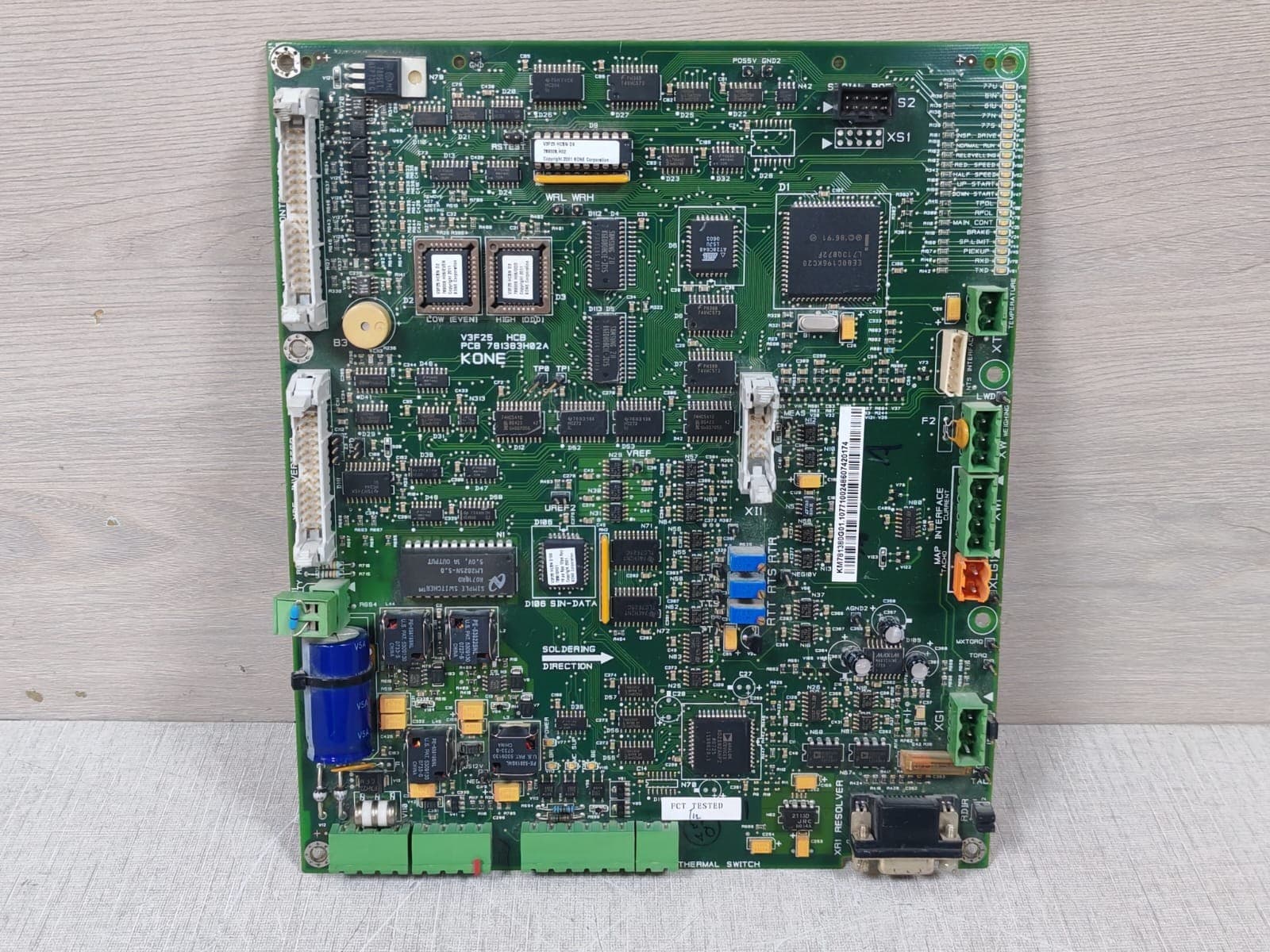KONE V3F25 HCB PCB 781383H02A/ KM781380G01