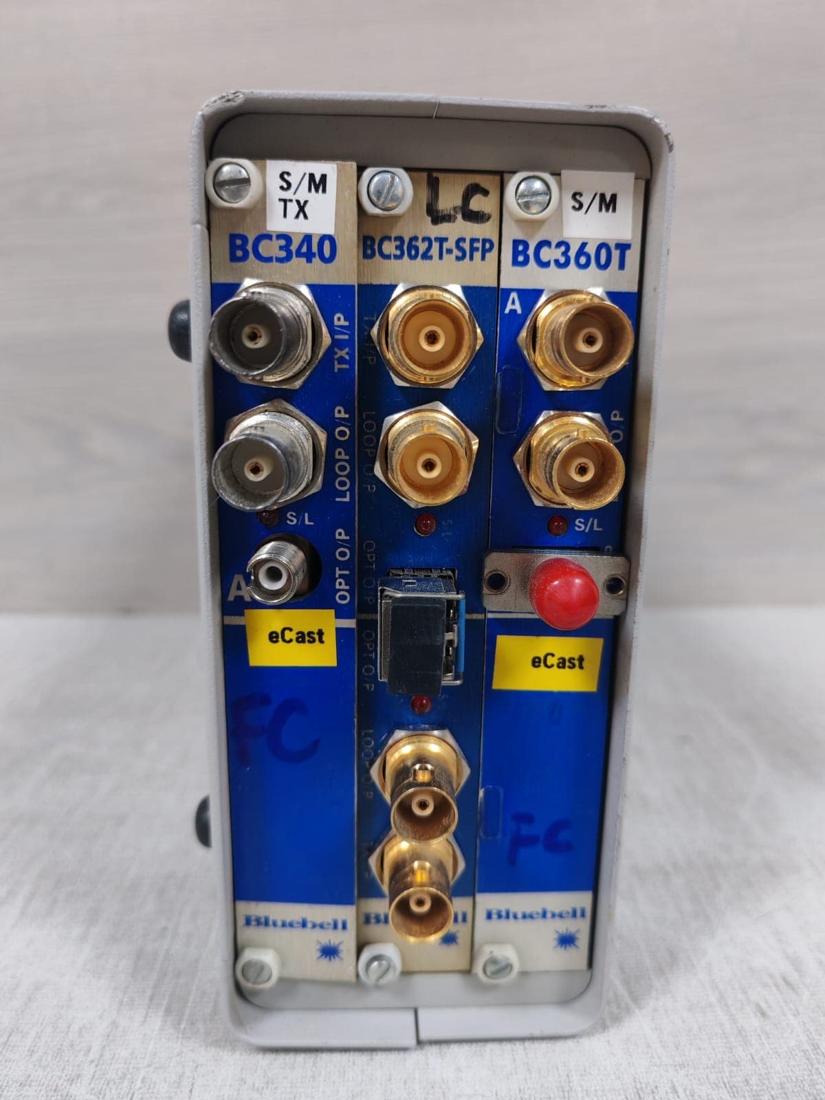 Bluebell Opticom BC340 / BC362T-SFP / BC360T TRANSMITTER CARD