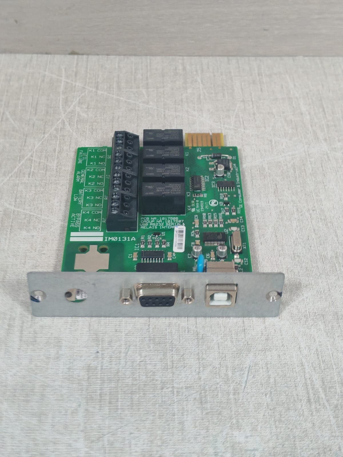 GE 1017506 PRINTED CIRCUIT BOARD