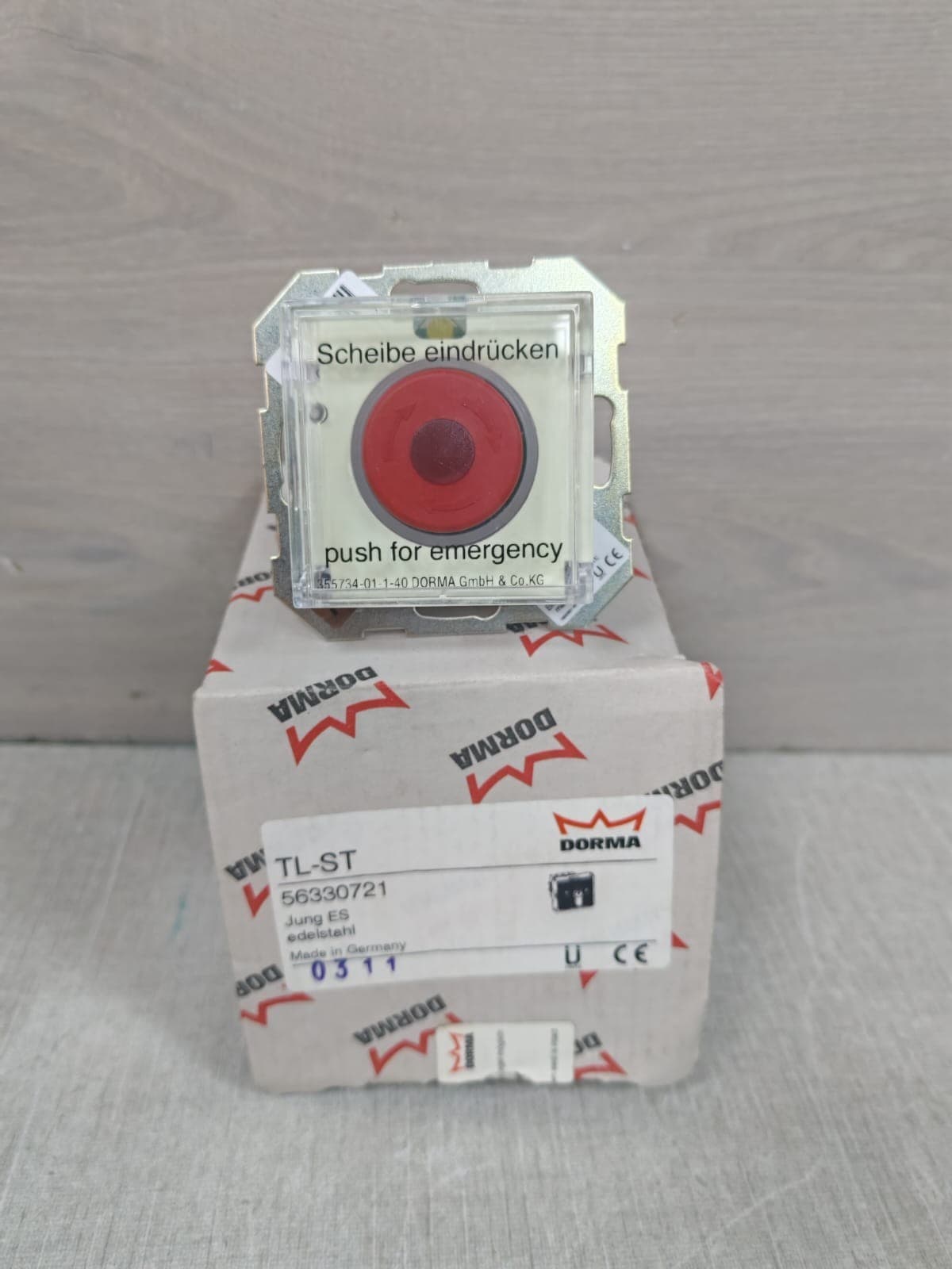 DORMA TL-ST 56330721 EMERGENCY PUSH BUTTON