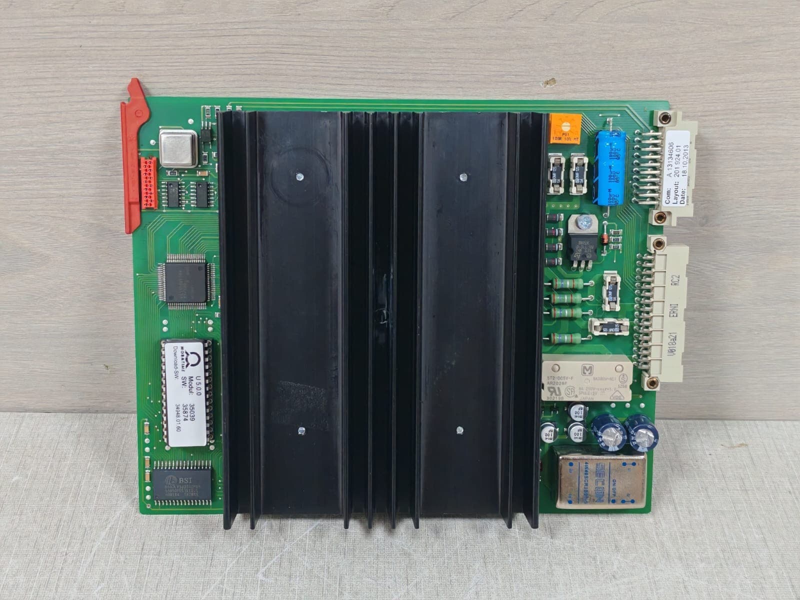 MOBATIME TYPE:MTC MODUL U.5.0.0 A/N:35039.05 CIRCUIT BOARD