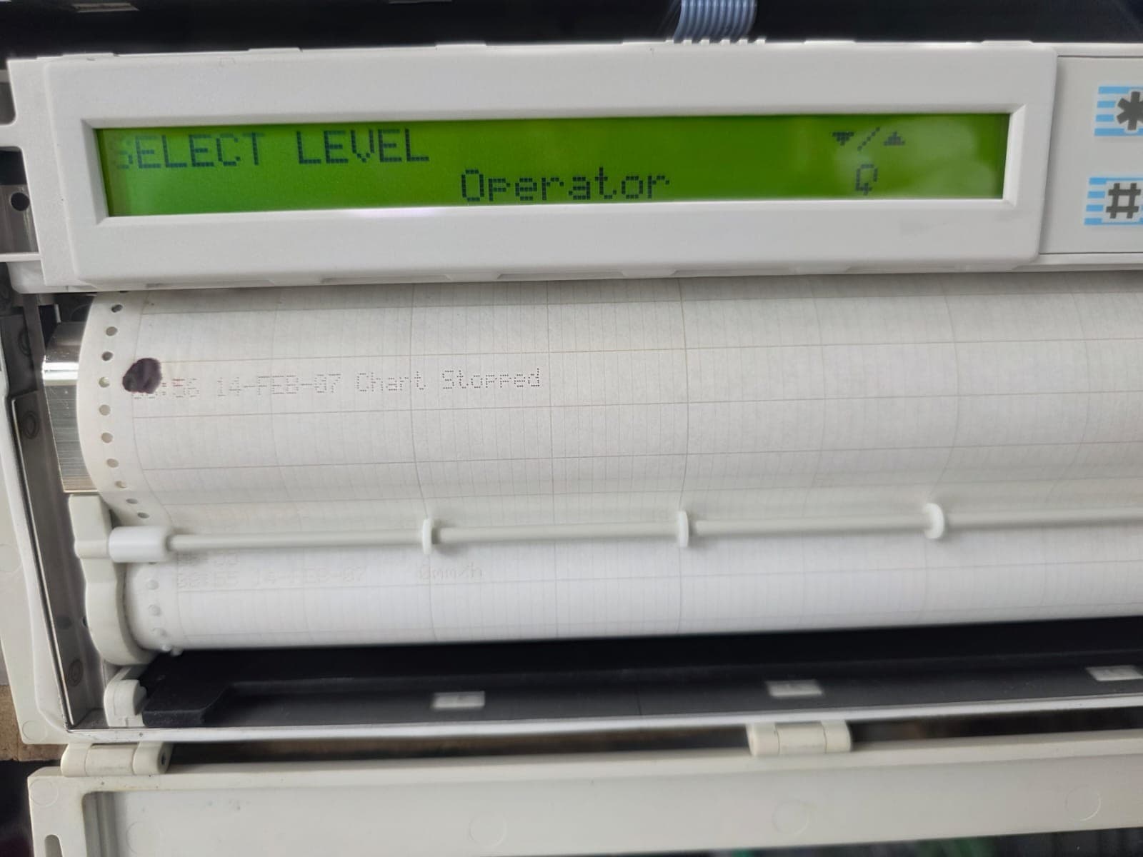 ABB COMMANDER SR250 SR250B/03S/B00/00S/112ST CHART RECORDER