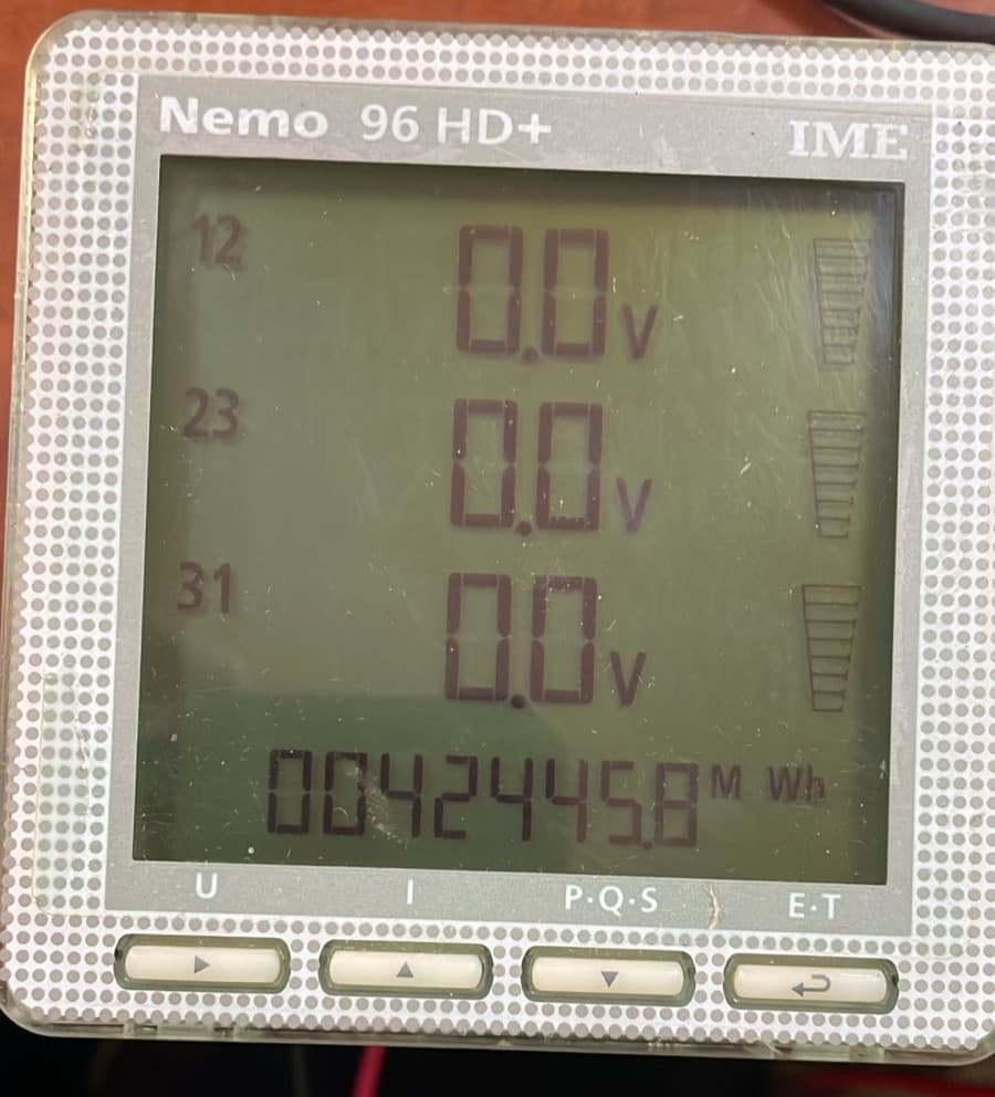 IME NEMO 96HD+ MF96022 MULTIFUNCTION METER 80-690V- TRIED & TESTED
