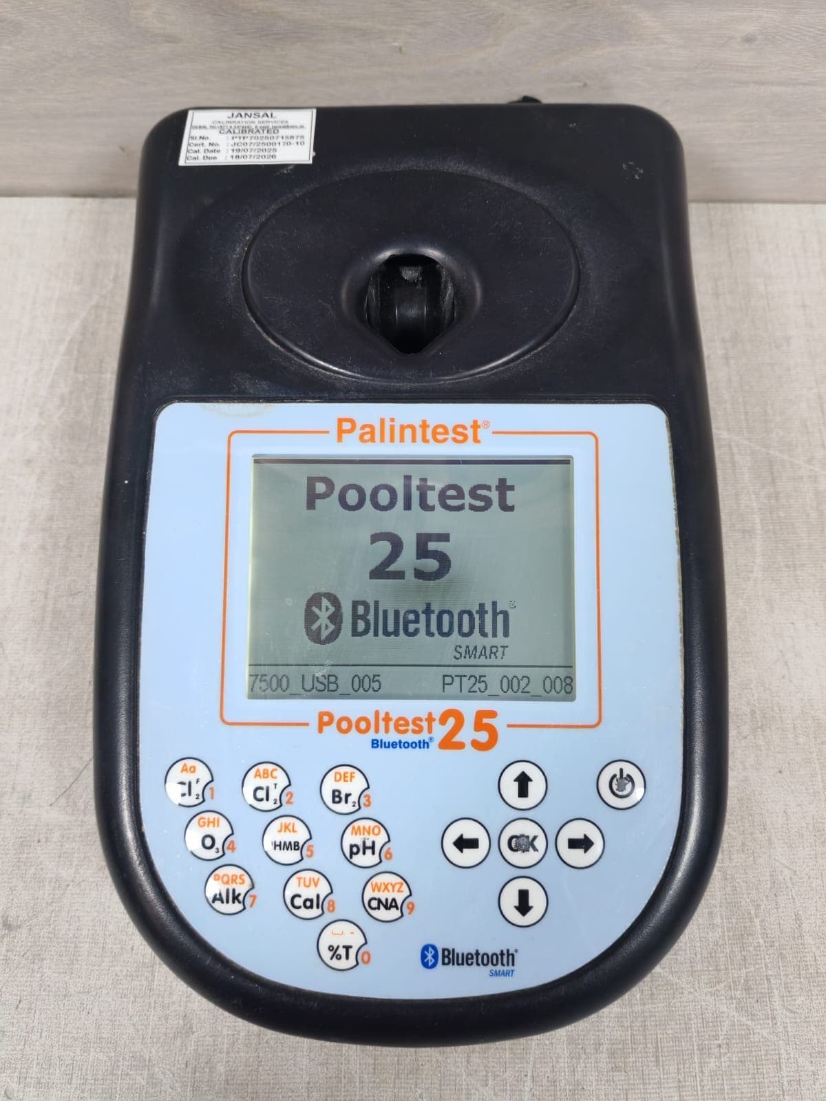 PALINTEST POOLTEST 25 BLUETOOTH WATERPROOF PHOTOMETER