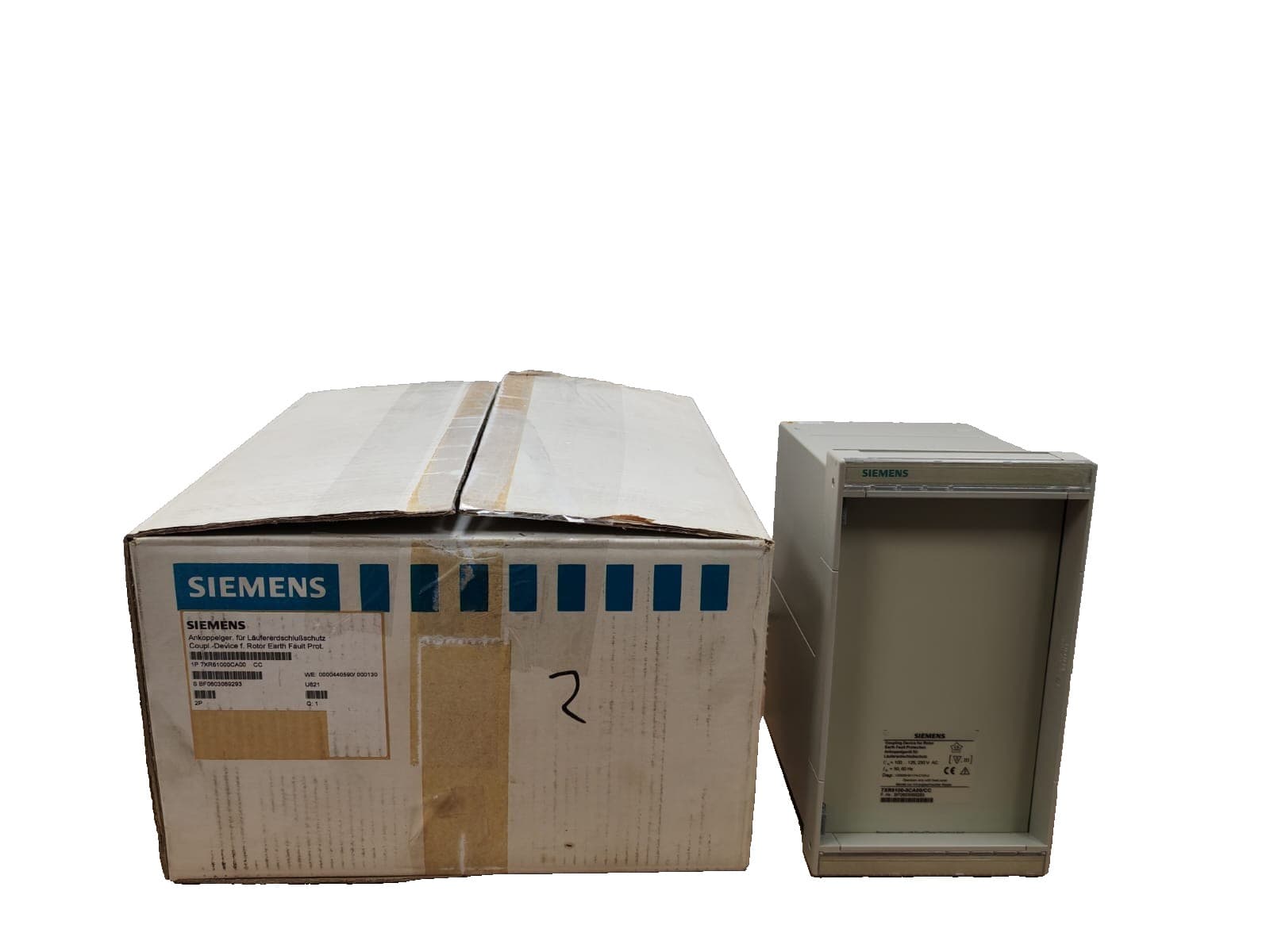 SIEMENS 7XR6100-0CA00/CC COUPLING DEVICE FOR ROTOR EART FAULT PROTECTION