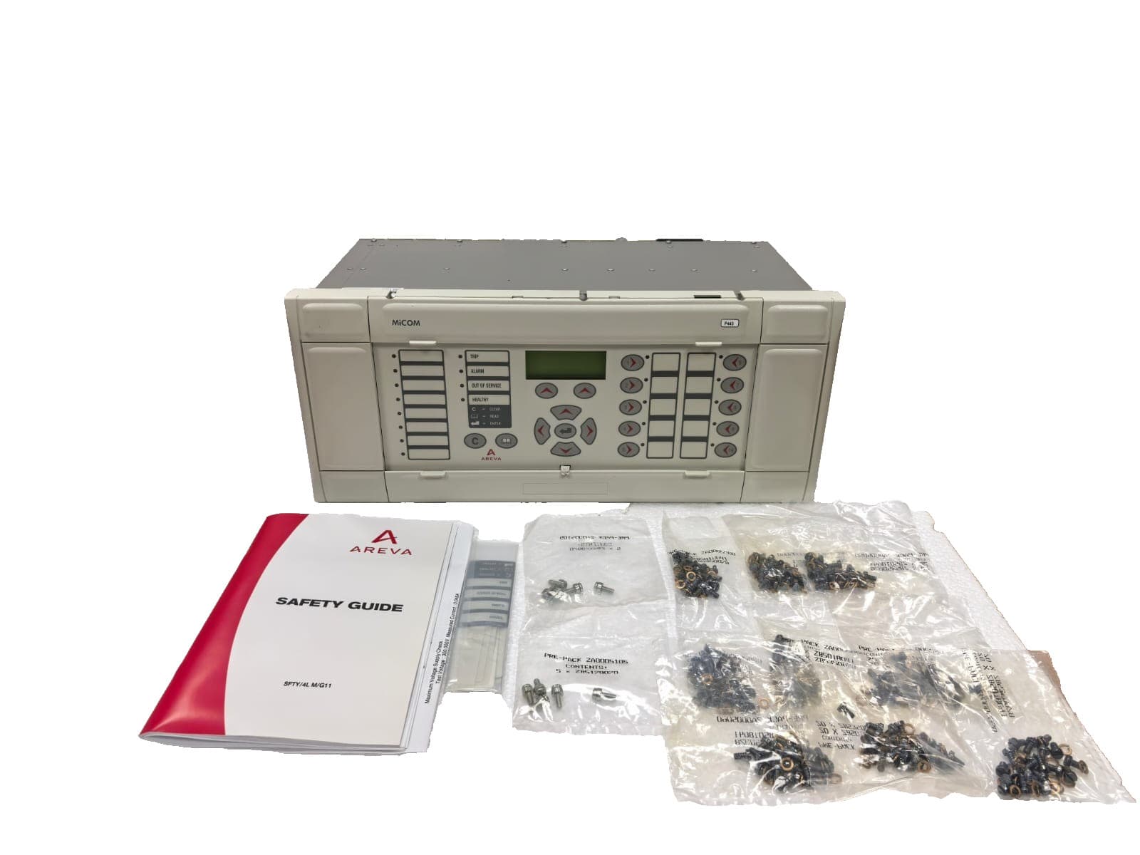 AREVA P44331AB6M0540K FULL SCHEME AND HIGH PERFORMANCE DISTANCE PROTECTION RELAY