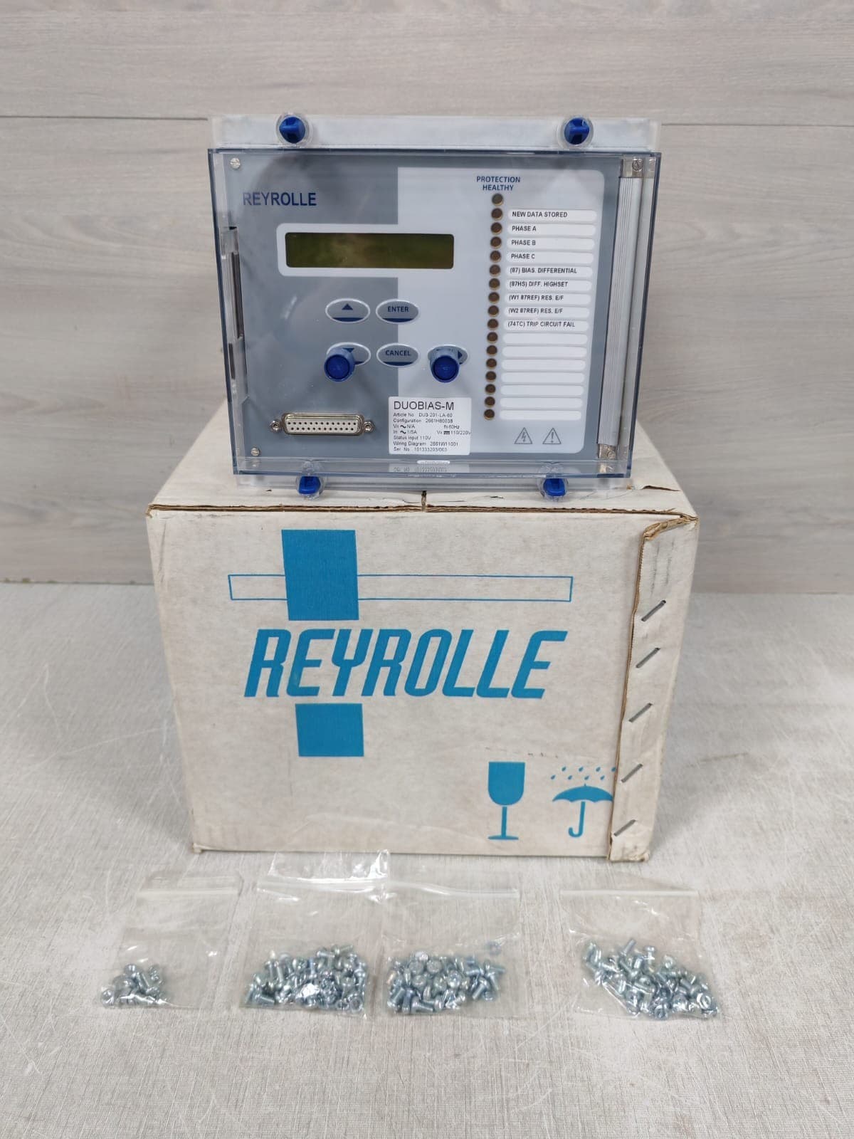REYROLLE DUOBIAS-M DU3-201-LA-60 PROTECTION HEALTHY 110V