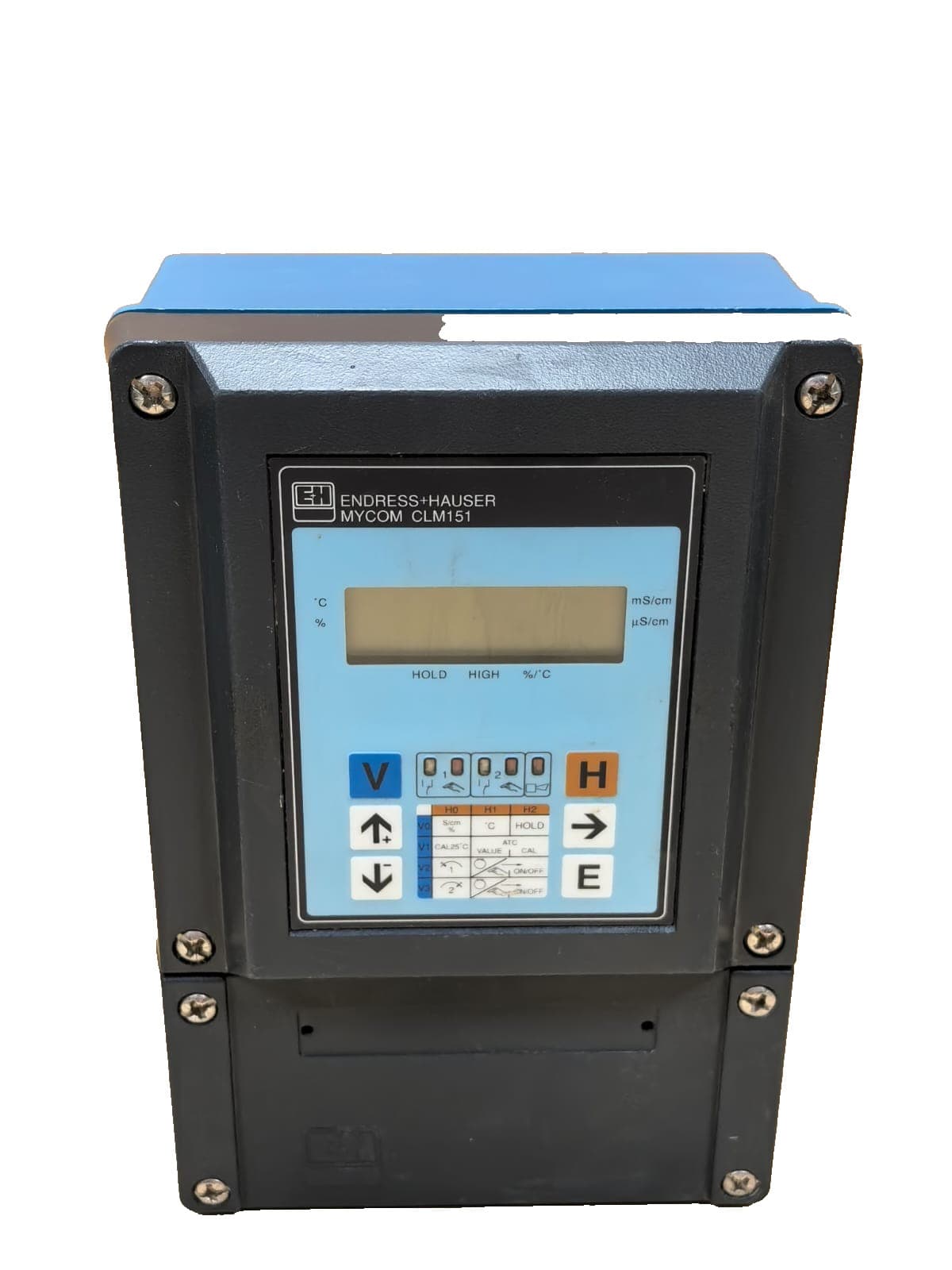 ENDRESS+HAUSER CLM151-3CD00 MYCOM-L CONDUCTIVITY TRANSMITTER