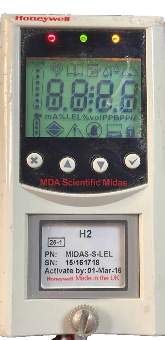 HONEYWELL H2 MIDAS-S-LEL GAS DETECTOR
