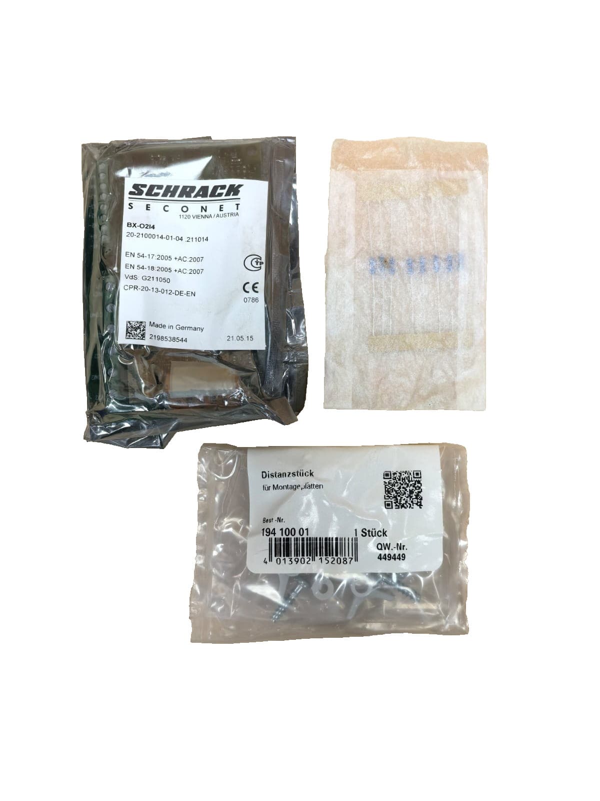 SCHRACK SECONET BX-O2I4 INPUT/OUTPUT MODULE FOR SECURILINE EXTENDED
