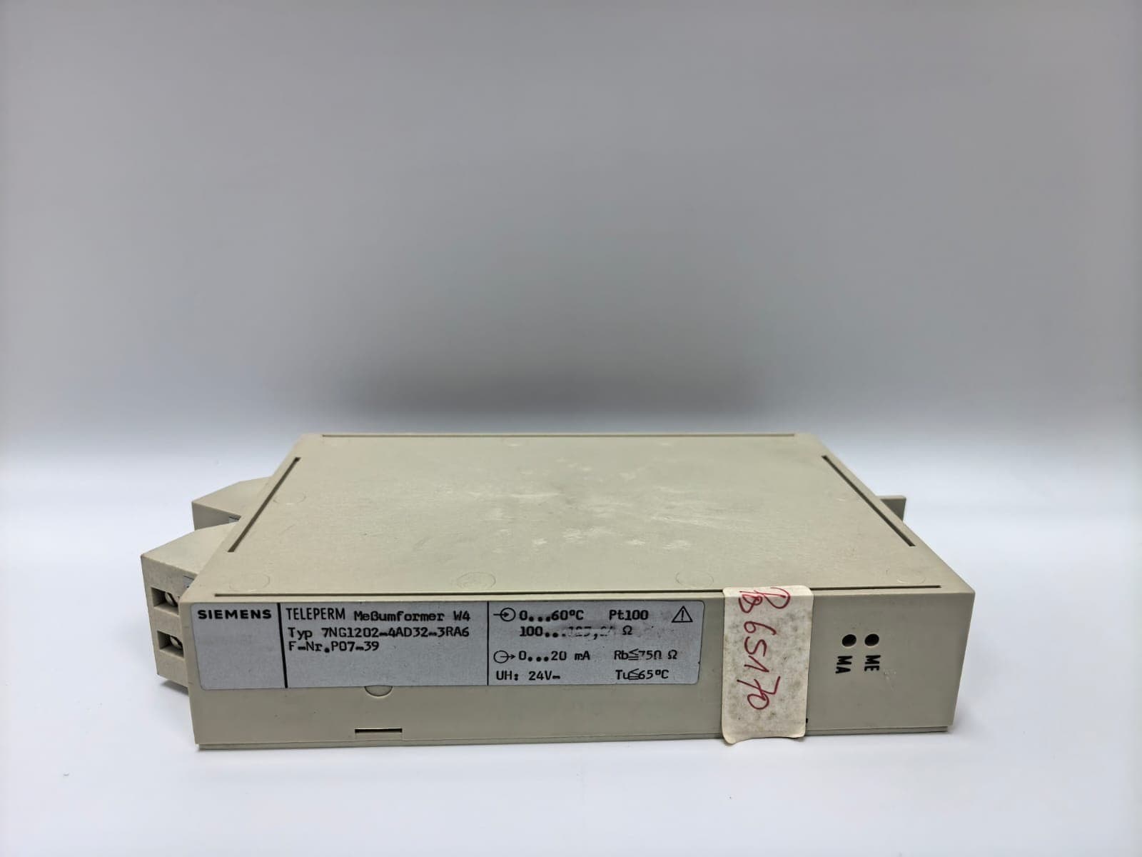 SIEMENS 7NG1202-4AD32-3RA6 TELEPERM TRANSDUCER