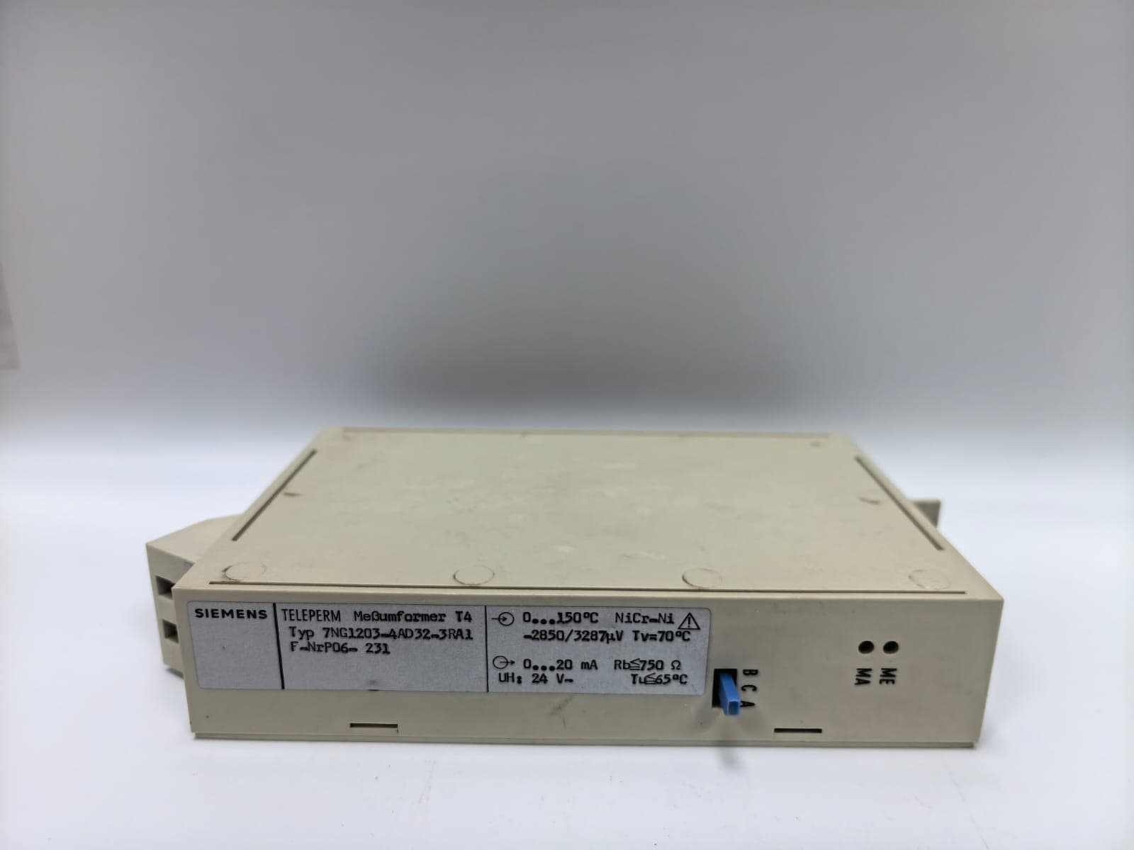 SIEMENS 7NG1203-4AD32-3RA1 TELEPERM TRANSDUCER