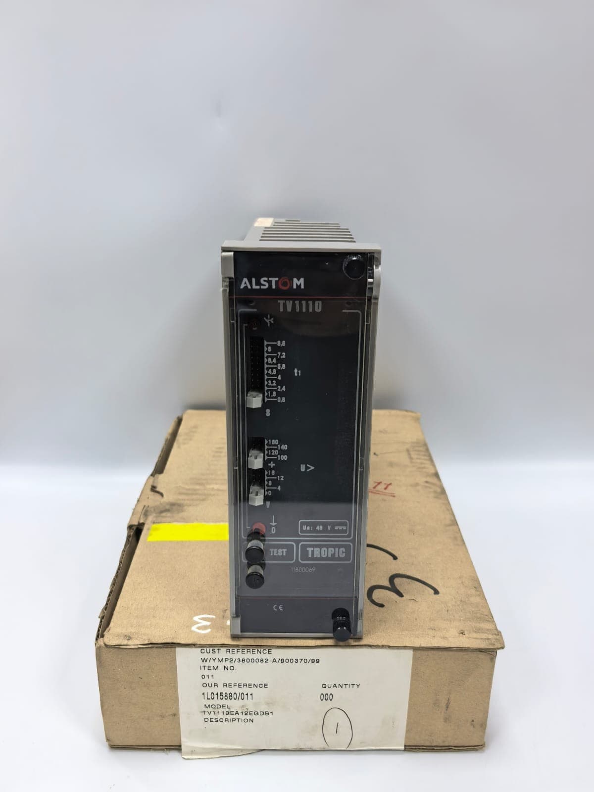 ALSTOM TV1110 TROPIC 11800069 RELAY MODULE