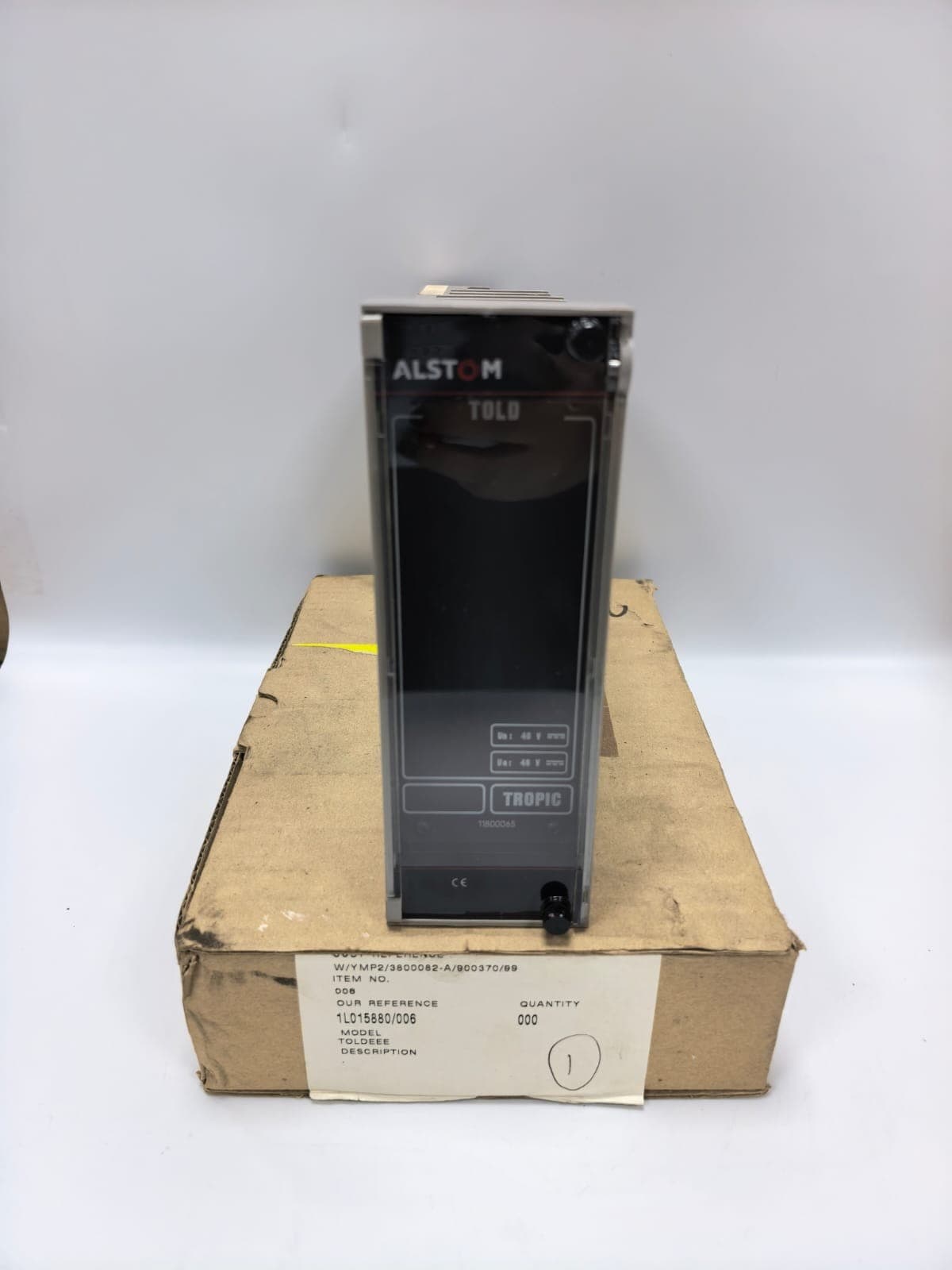 ALSTOM TOLD TROPIC 11800065 RELAY MODULE