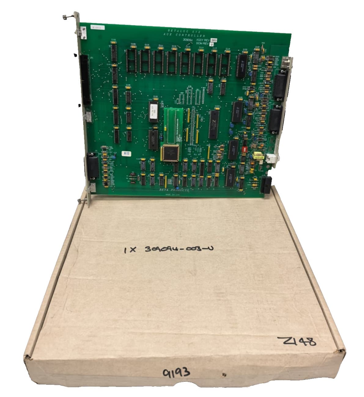 BETALOG 512 AUX CONTROLLER 309094 AS REV.003