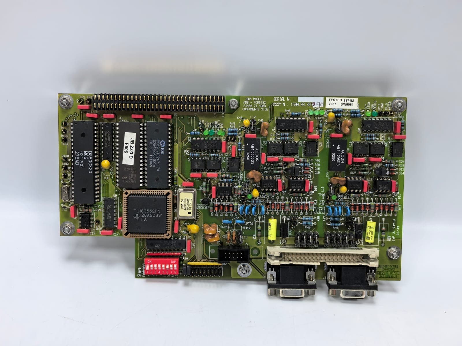 JBUS MODULE ADB-PCB1432 /P3450.71490D PCB BOARD 1590.03.39