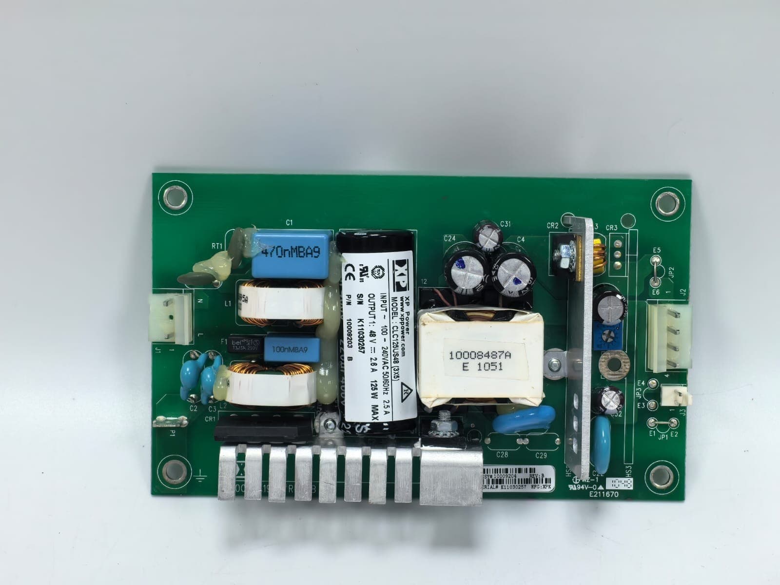 XP POWER CLC125US48 POWER SUPPLY 10009203 B