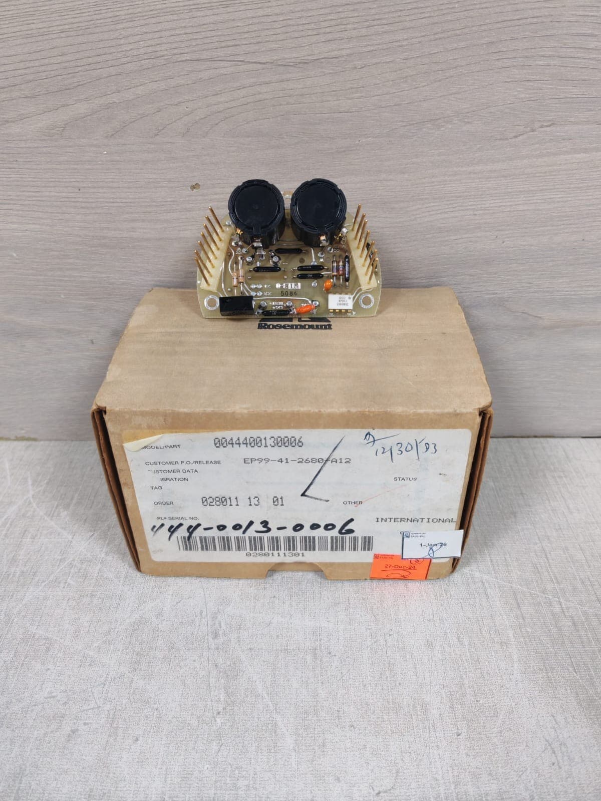 ROSEMOUNT 444-13-6 PRINTED CIRCUIT BOARD