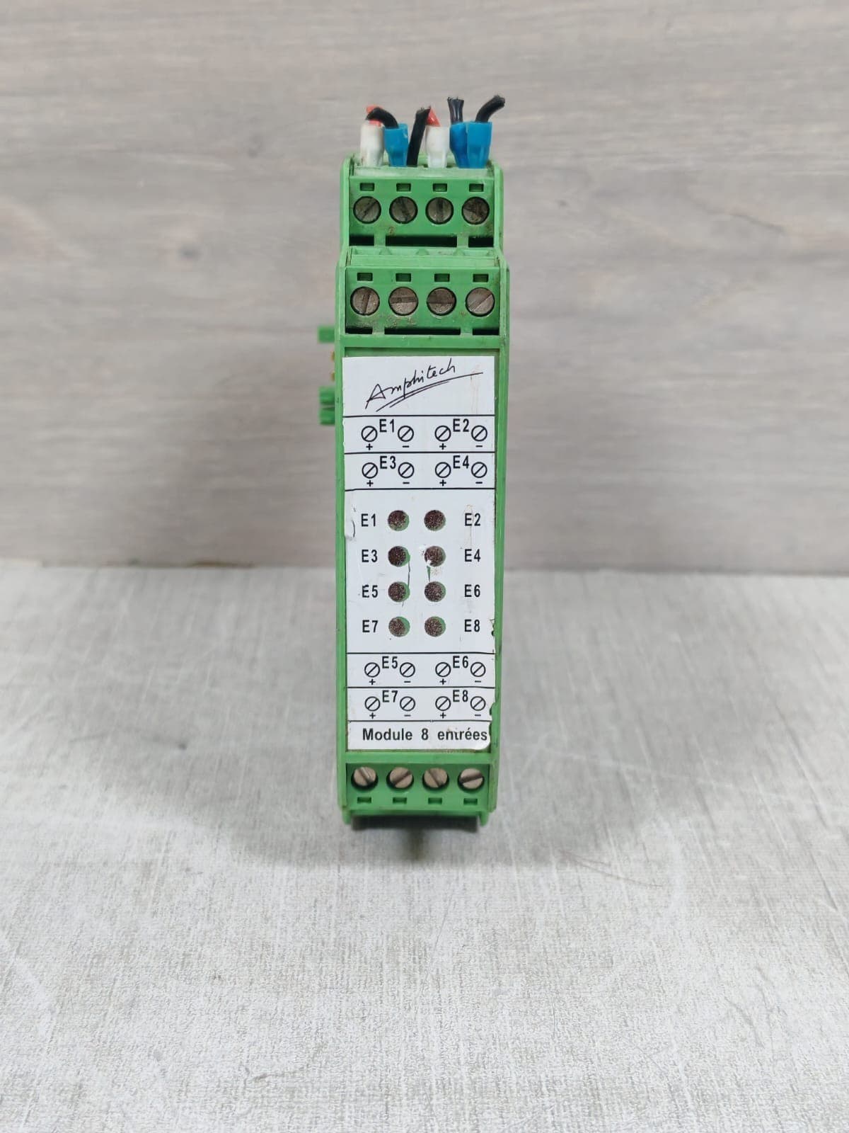 AMPHITECH 2424ZZ00001714 71PT00101 8 INPUTS MODULE 5-110VAC/DC