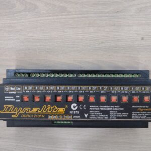 Used Philips Dynalite DDRC1210FR Relay Controller 12 channel 10A 230V Max 120A Dynet