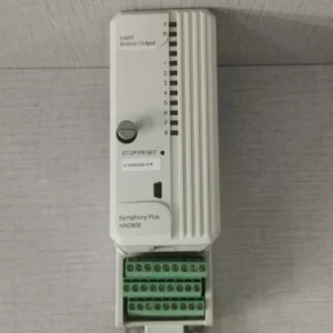 USED ABB HART Analog Output Module, 8-CH, HART HAO805 + ITU805 HART MOUNTING BASE