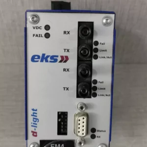 USED EKS DL-485MBR/2X-13-MM-ST D-LIGHT Modbus to fiber optic converters