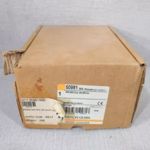 MERLIN GERIN PM500 METER DC AUXILARY 50981/MG-NEW WITH BROKEN BOX