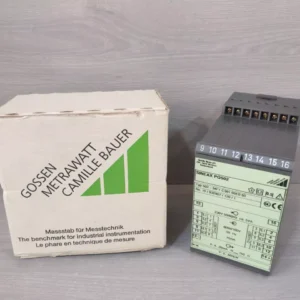 Camille Bauer SINEAX PQ502 Transmitter Power 502-34F1 C391 00E0 60 - NEW OPEN BOX