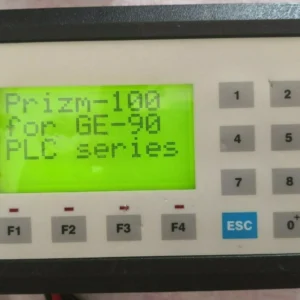 Used Renu Electronics PZM140--M64-Y-V00 PLC Operator Interface Panel,Power 24VDC/ SCREEN DAMAGED AS SHOWN IN PICTURES