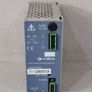 USED CABUR XAS03VD SWITCHING POWER SUPPLY