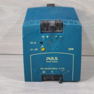 Used PULS ML95.100 POWER SUPPLY 100-120/220-240 VAC 2.1/1A