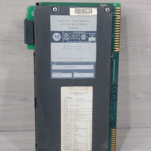 Used ALLEN BRADLEY 1785-BEM A BACKUP EXPANSION MODULE SER. A, FW REV. E, 1785BEMA