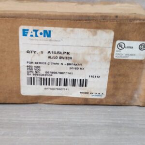 EATON A1L5LPK ALARM LOCKOUT SWITCH FOR SERIES C TYPE N - BREAKER- W/ FILTHY BOX