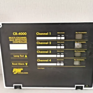 Used BW TECHNOLOGIES CR-4000 MULTI-CHANNEL GAS DETECTOR CONTROLLER