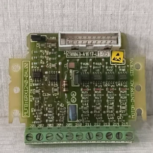 USED SIEMENS 698043-A1617-L1-05/ 6RX1240-0AL00 MOTOR INTERFACE