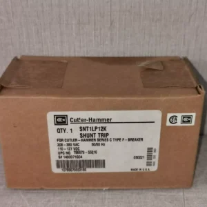 EATON SNT1LP12K SHUNT TRIP FOR CUTLER-HAMMER SER.C TYPE F-BREAKER 1490D71G04 / New – Open box