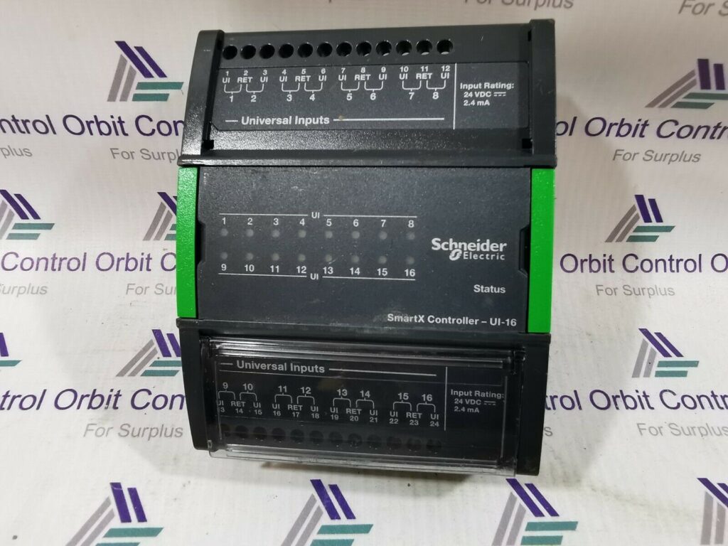 USED SCHNEIDER UI-16 IO MODULE SXWUI16XX10001 - Orbit Surplus