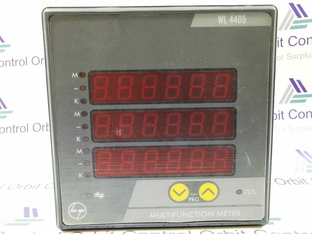NEW L&T Switchgear WL4405 Class 1.0+RS485 Multifunction Meter WL 4405 11 000 Orbit Surplus
